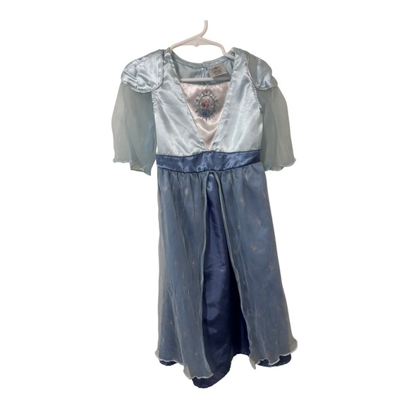 3/$15 disney frozen queen Elsa / Princess Blue Dress size 4 - Picture 1 of 8